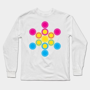 pansexuality circles Long Sleeve T-Shirt